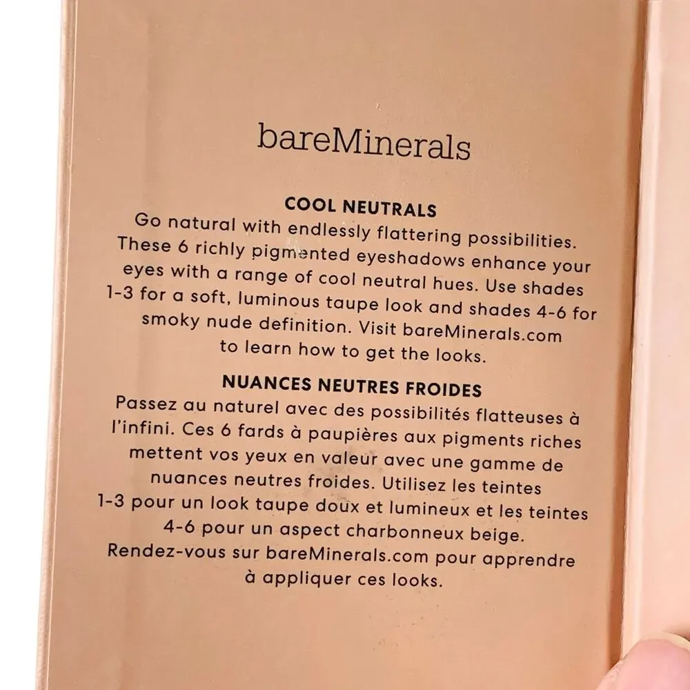 bareMinerals Mineralist Eyeshadow Palette Six Shades Vegan Ultranatural